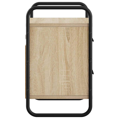 Hanging Bedside Cabinet 2 pcs Sonoma Oak 40 x 30 x 50 cm