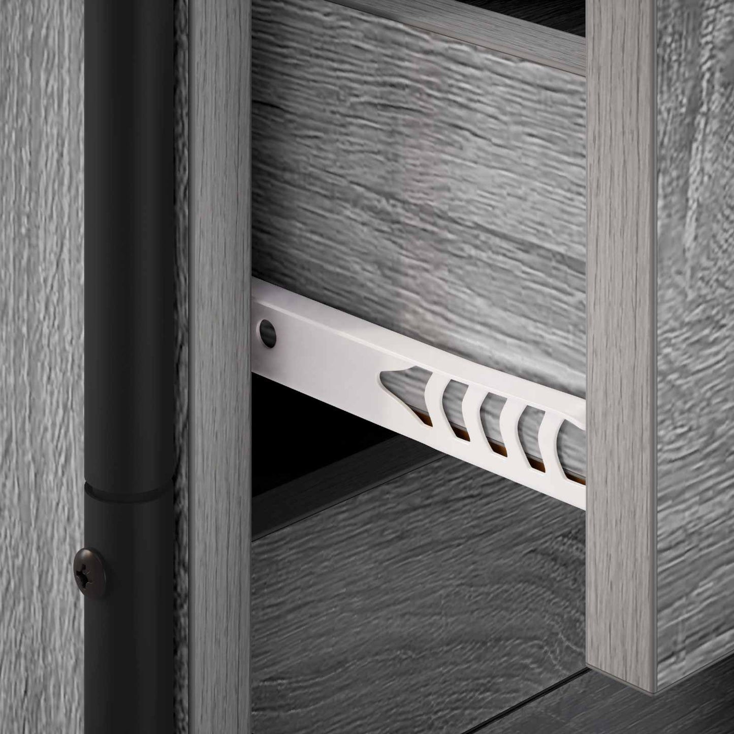 Hanging Bedside Cabinet Grey Sonoma 40 x 30 x 50 cm