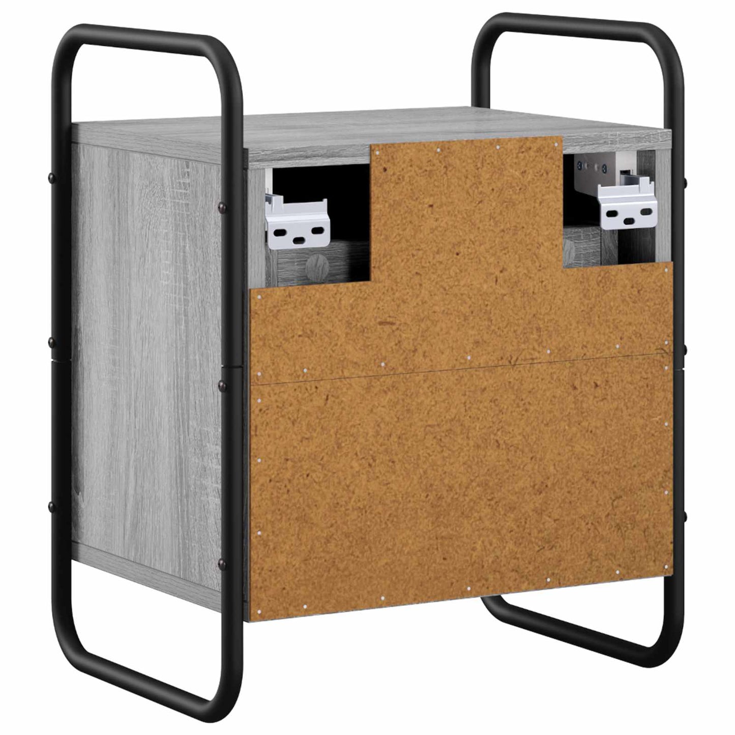 Hanging Bedside Cabinet Grey Sonoma 40 x 30 x 50 cm