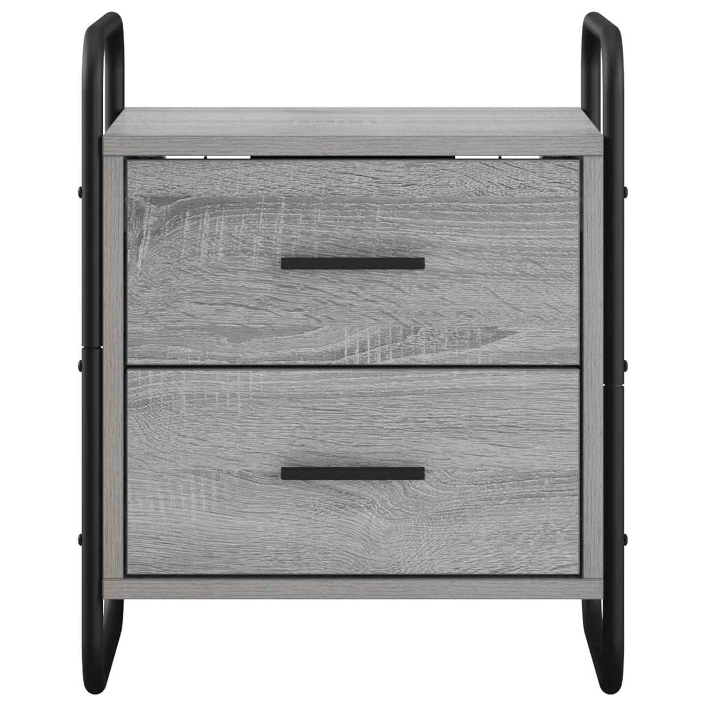 Hanging Bedside Cabinet Grey Sonoma 40 x 30 x 50 cm