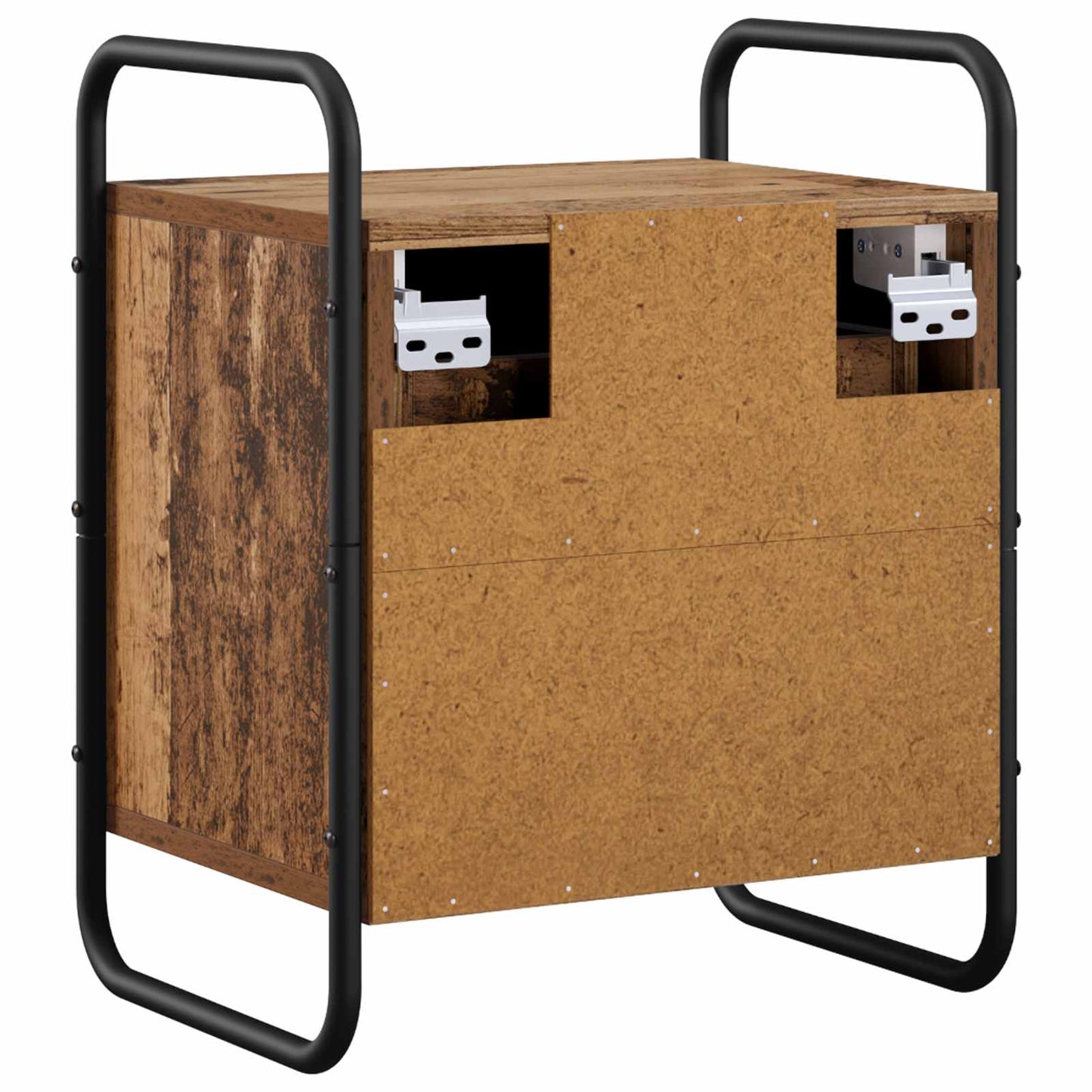 Hanging Bedside Cabinet Old Wood 40 x 30 x 50 cm