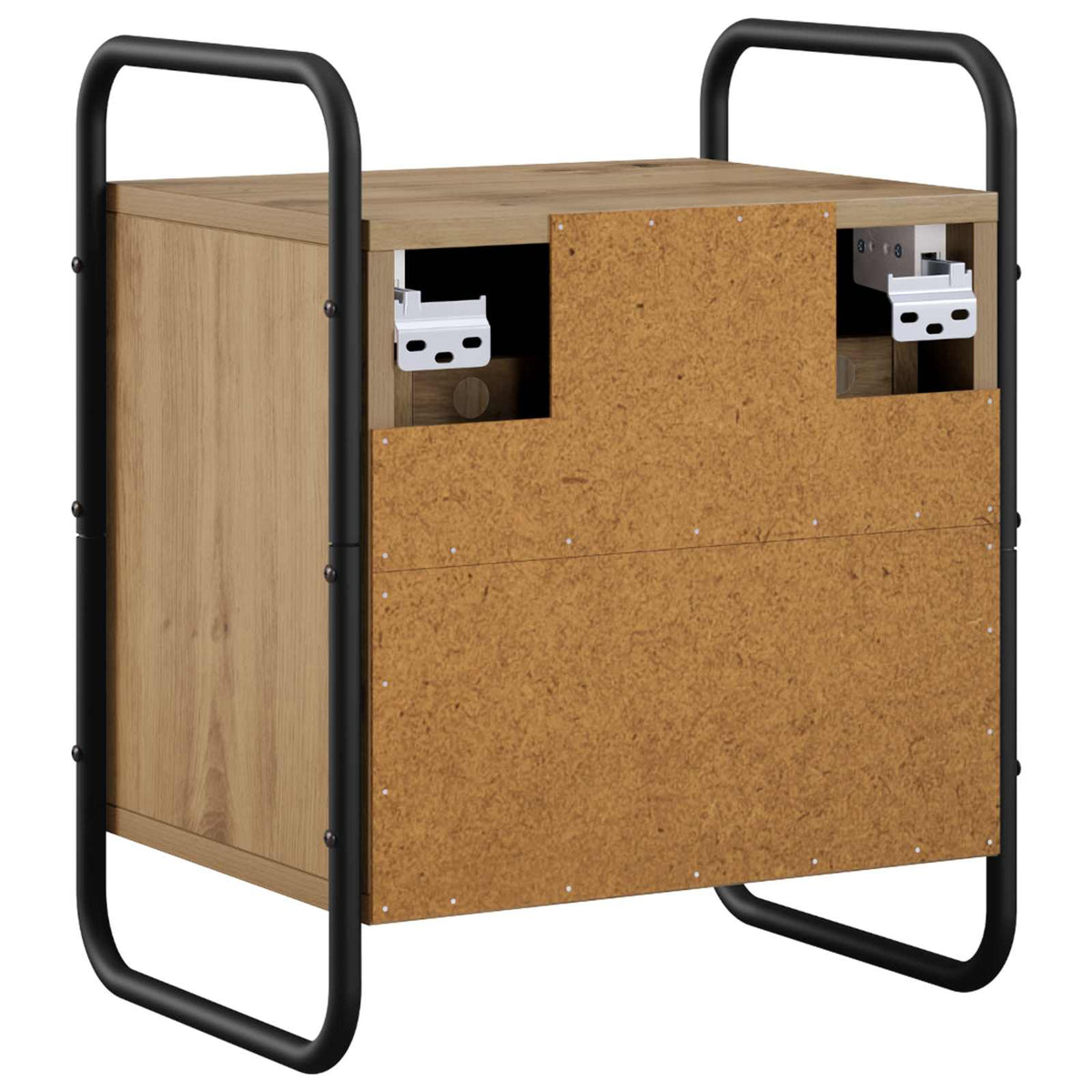 Hanging Bedside Cabinet 2 pcs Artisan Oak 40 x 30 x 50 cm
