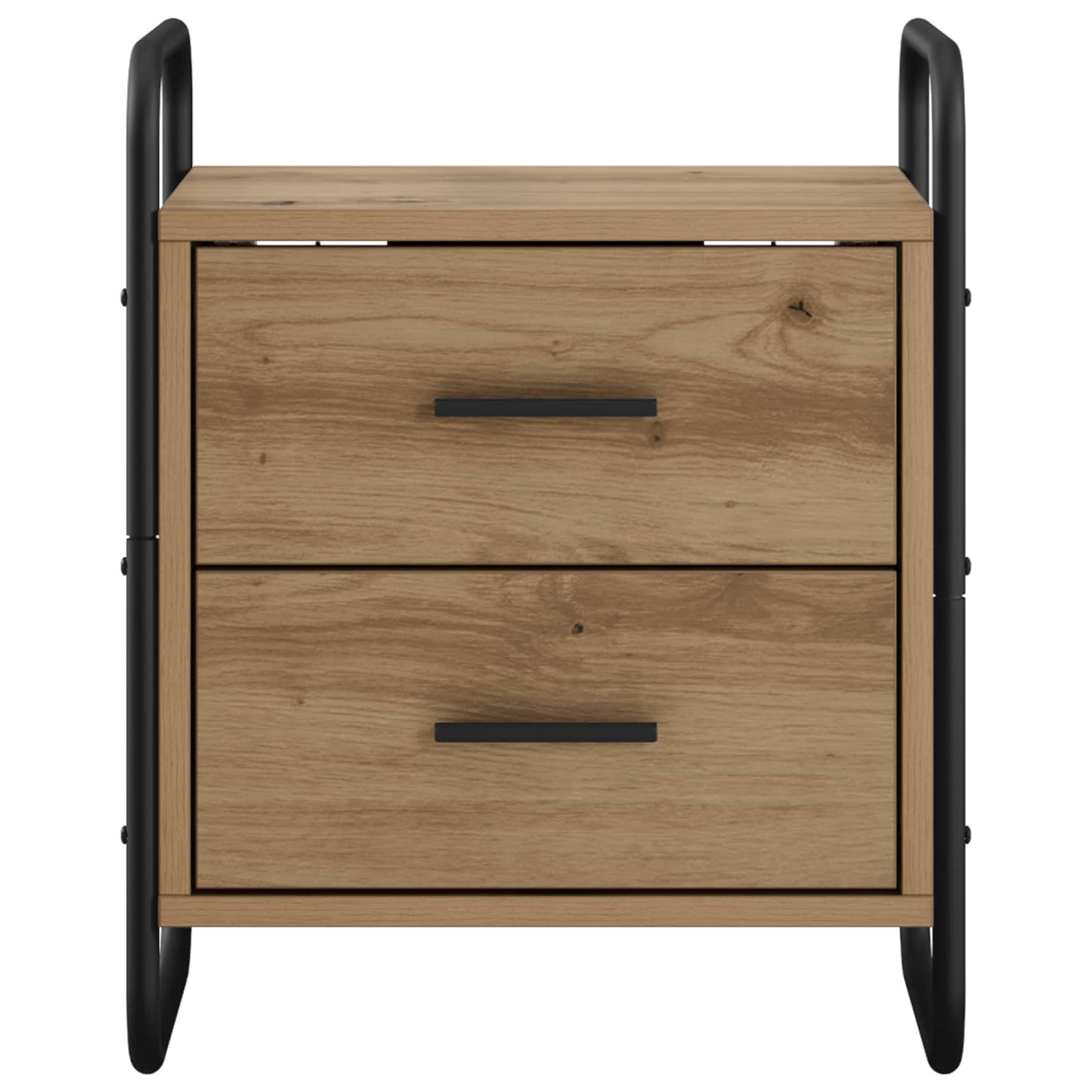 Hanging Bedside Cabinet 2 pcs Artisan Oak 40 x 30 x 50 cm