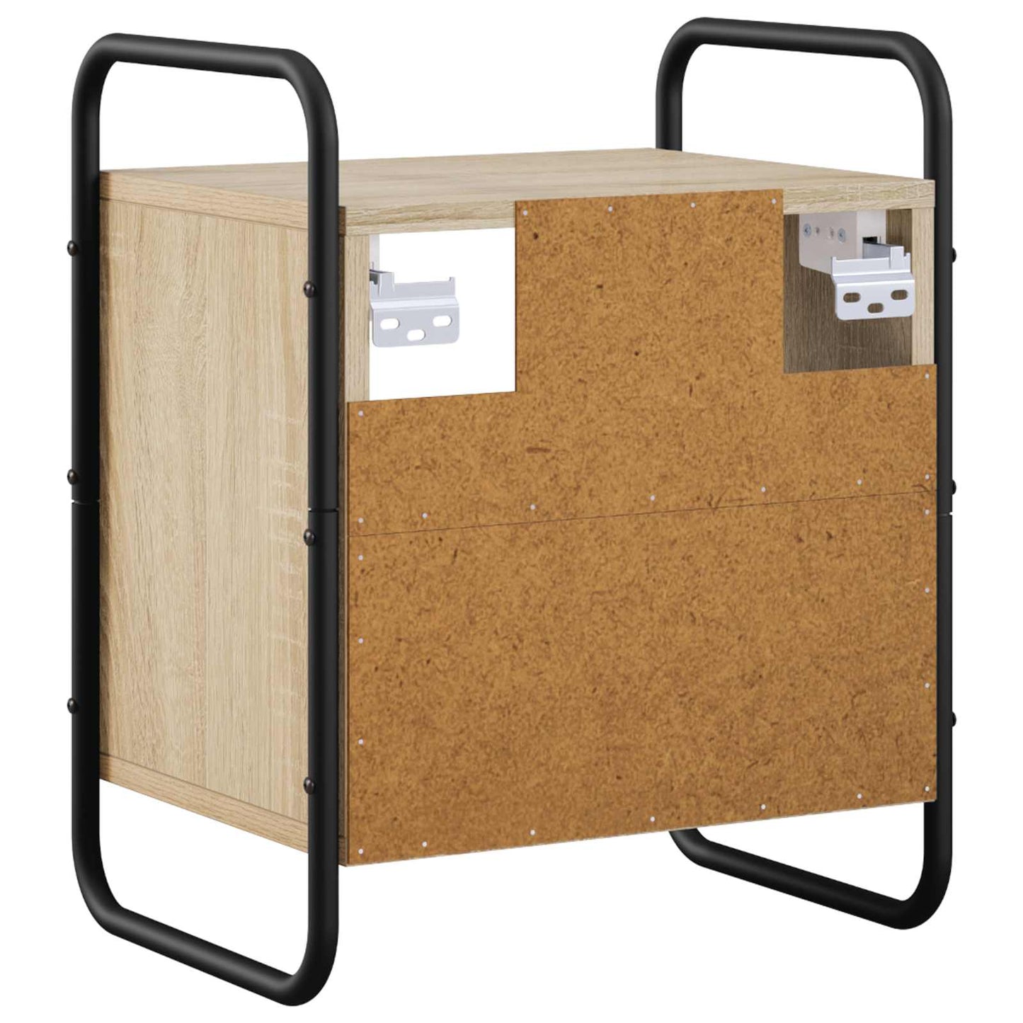 Hanging Bedside Cabinet 2 pcs Sonoma Oak 40 x 30 x 50 cm
