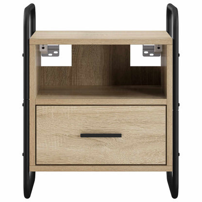 Hanging Bedside Cabinet 2 pcs Sonoma Oak 40 x 30 x 50 cm