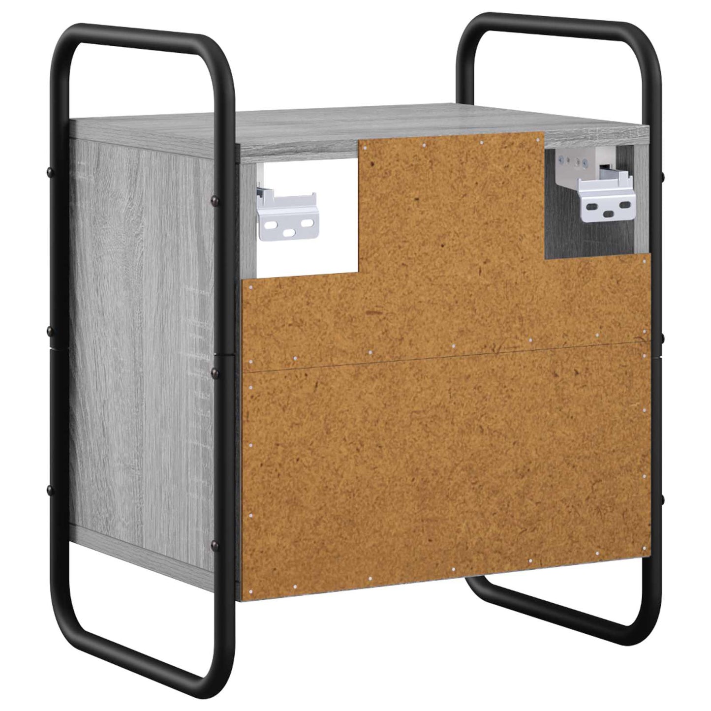 Hanging Bedside Cabinet Grey Sonoma 40 x 30 x 50 cm