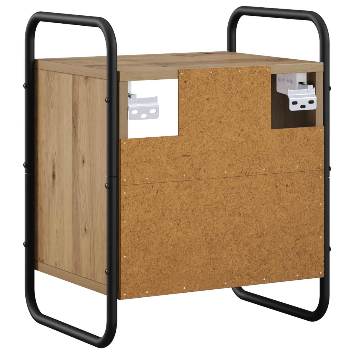Hanging Bedside Cabinet 2 pcs Artisan Oak 40 x 30 x 50 cm