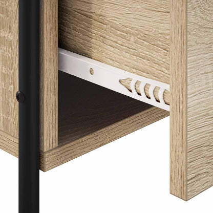Hanging Bedside Cabinet Sonoma Oak 40 x 30 x 60 cm