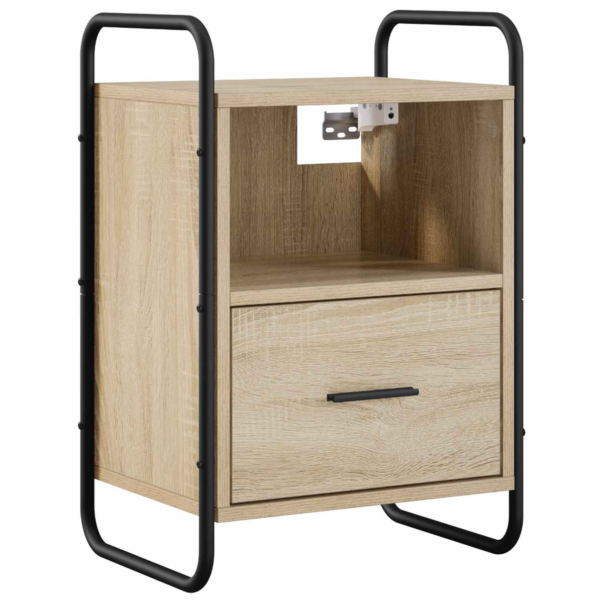 Hanging Bedside Cabinet Sonoma Oak 40 x 30 x 60 cm