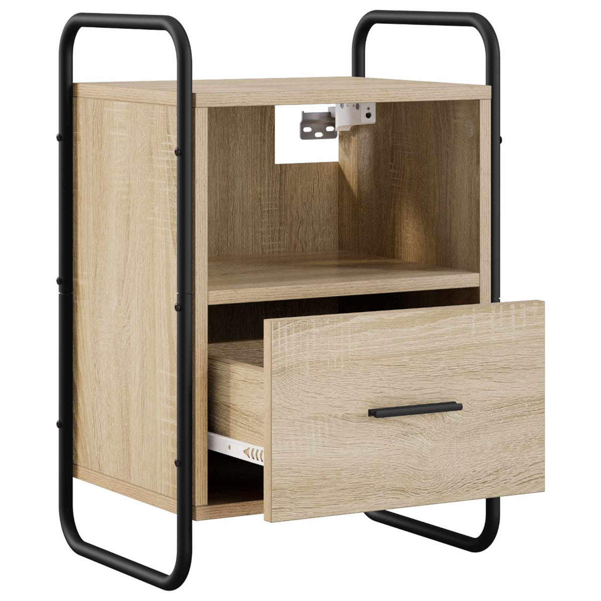 Hanging Bedside Cabinet Sonoma Oak 40 x 30 x 60 cm