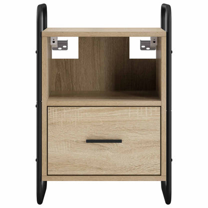 Hanging Bedside Cabinet Sonoma Oak 40 x 30 x 60 cm