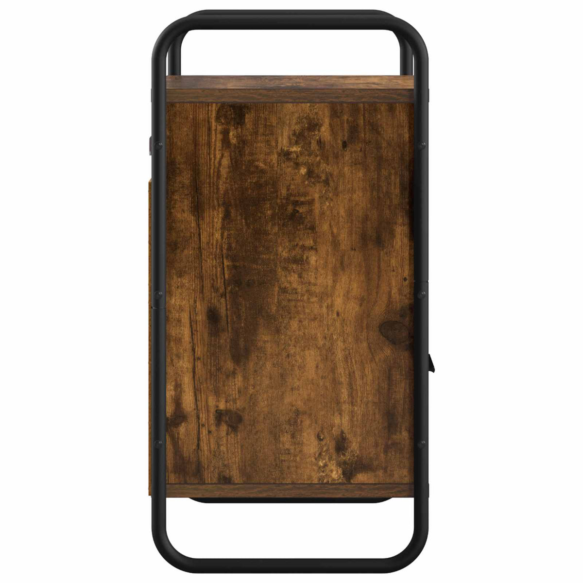 Hanging Bedside Cabinet 2 pcs Smoked Oak 40 x 30 x 60 cm