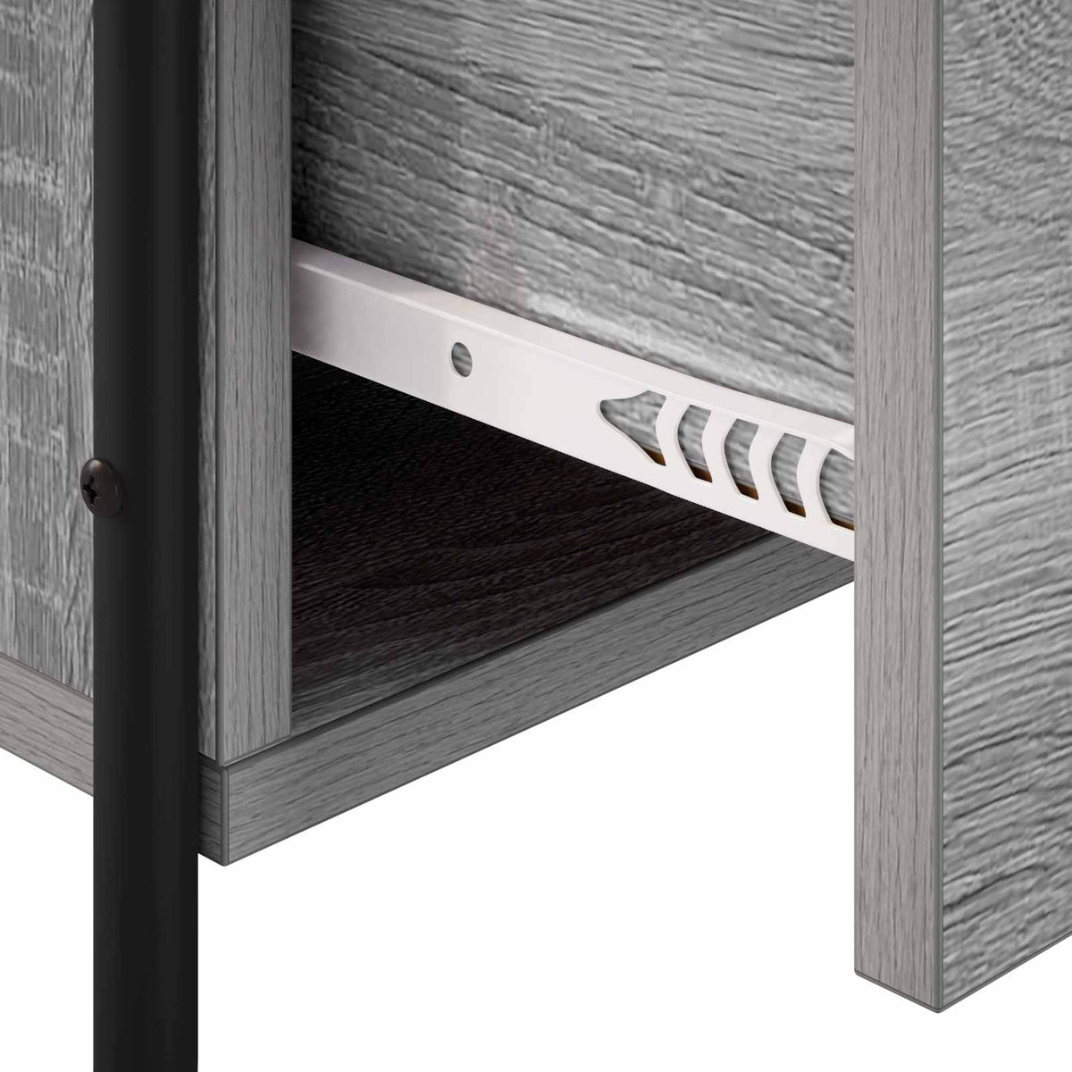 Hanging Bedside Cabinet Grey Sonoma 40 x 30 x 60 cm