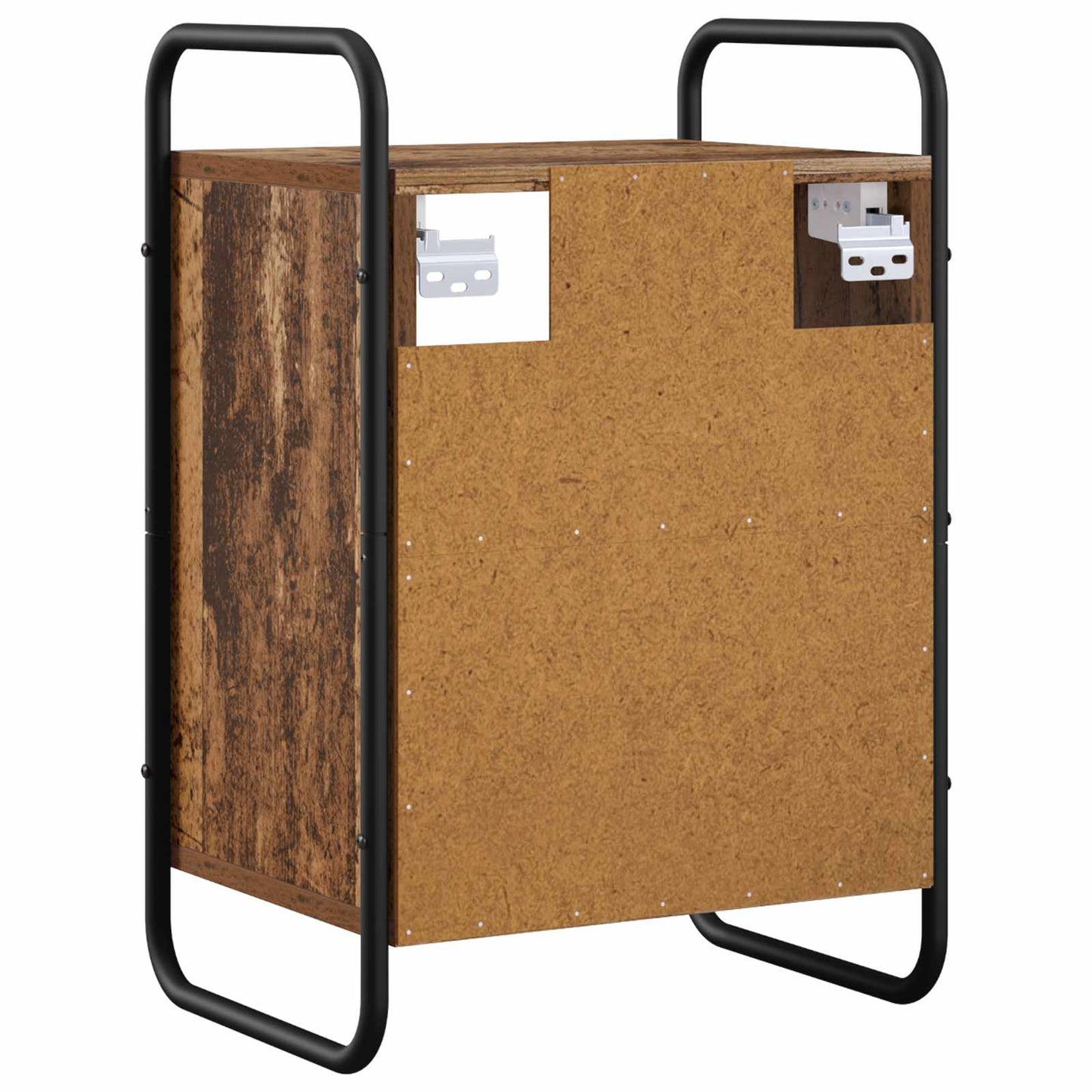 Hanging Bedside Cabinet Old Wood 40 x 30 x 60 cm