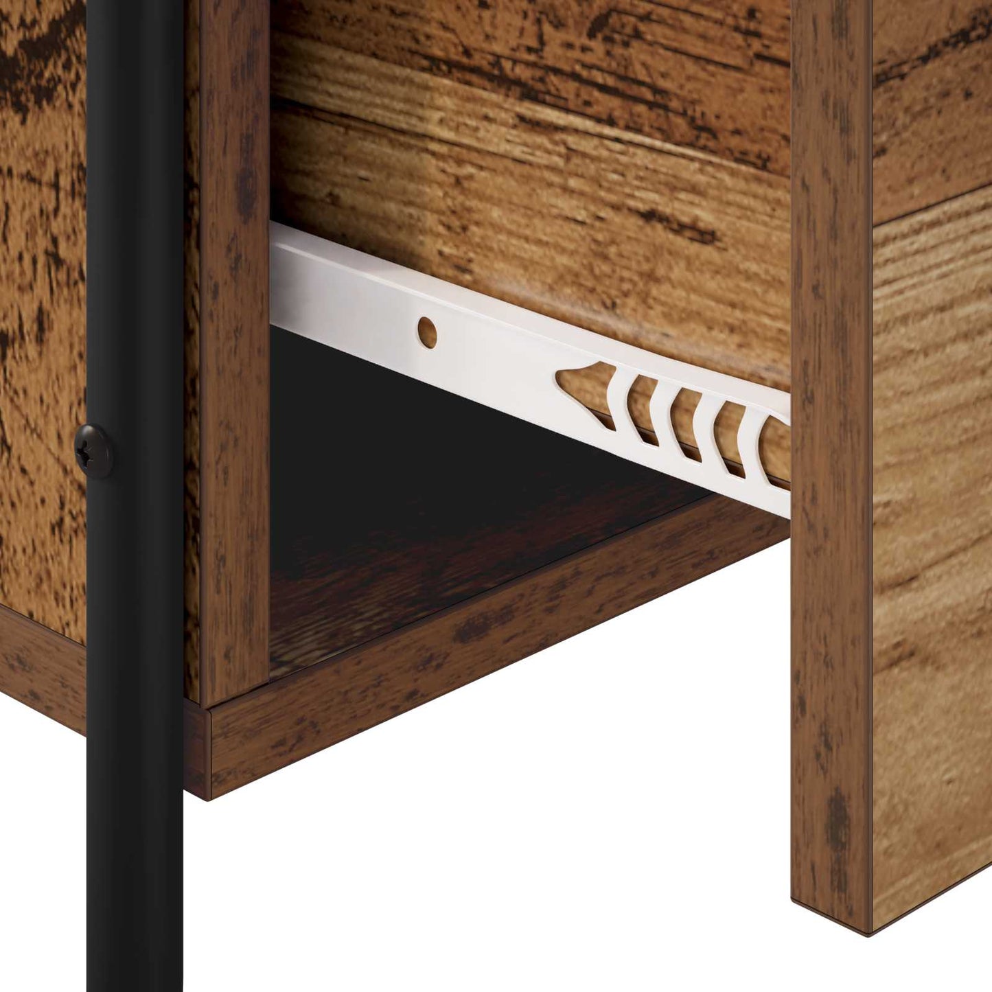Hanging Bedside Cabinet 2 pcs Old Wood 40 x 30 x 60 cm