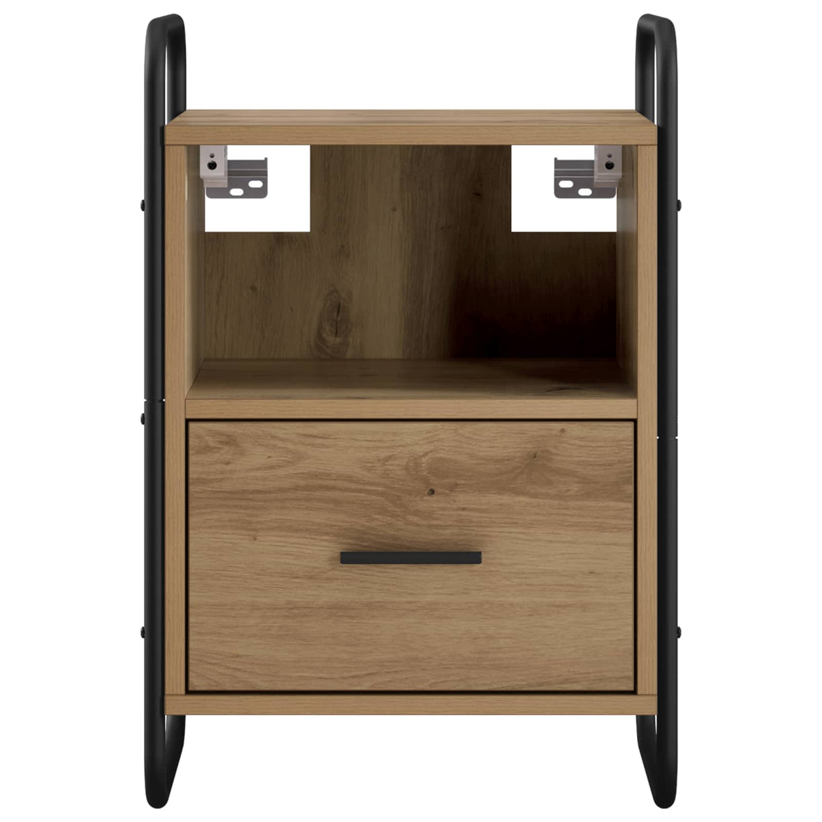 Hanging Bedside Cabinet Artisan Oak 40 x 30 x 60 cm