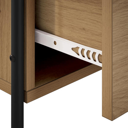 Hanging Bedside Cabinet 2 pcs Artisan Oak 40 x 30 x 60 cm