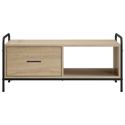 Coffee Table Sonoma Oak 90 x 49 x 41 cm Engineered Wood