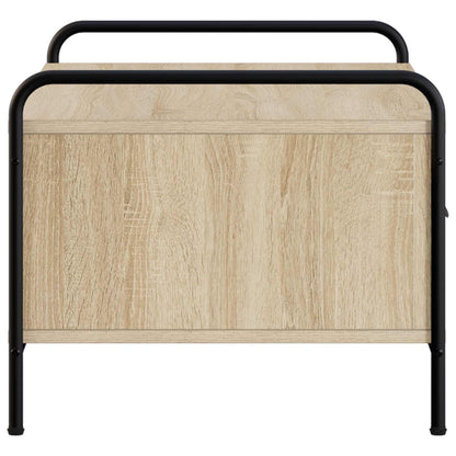 Coffee Table Sonoma Oak 90 x 49 x 41 cm Engineered Wood