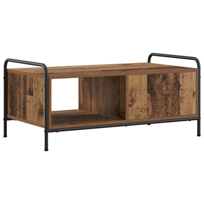 Coffee Table Old Wood 90 x 49 x 41 cm Engineered Wood