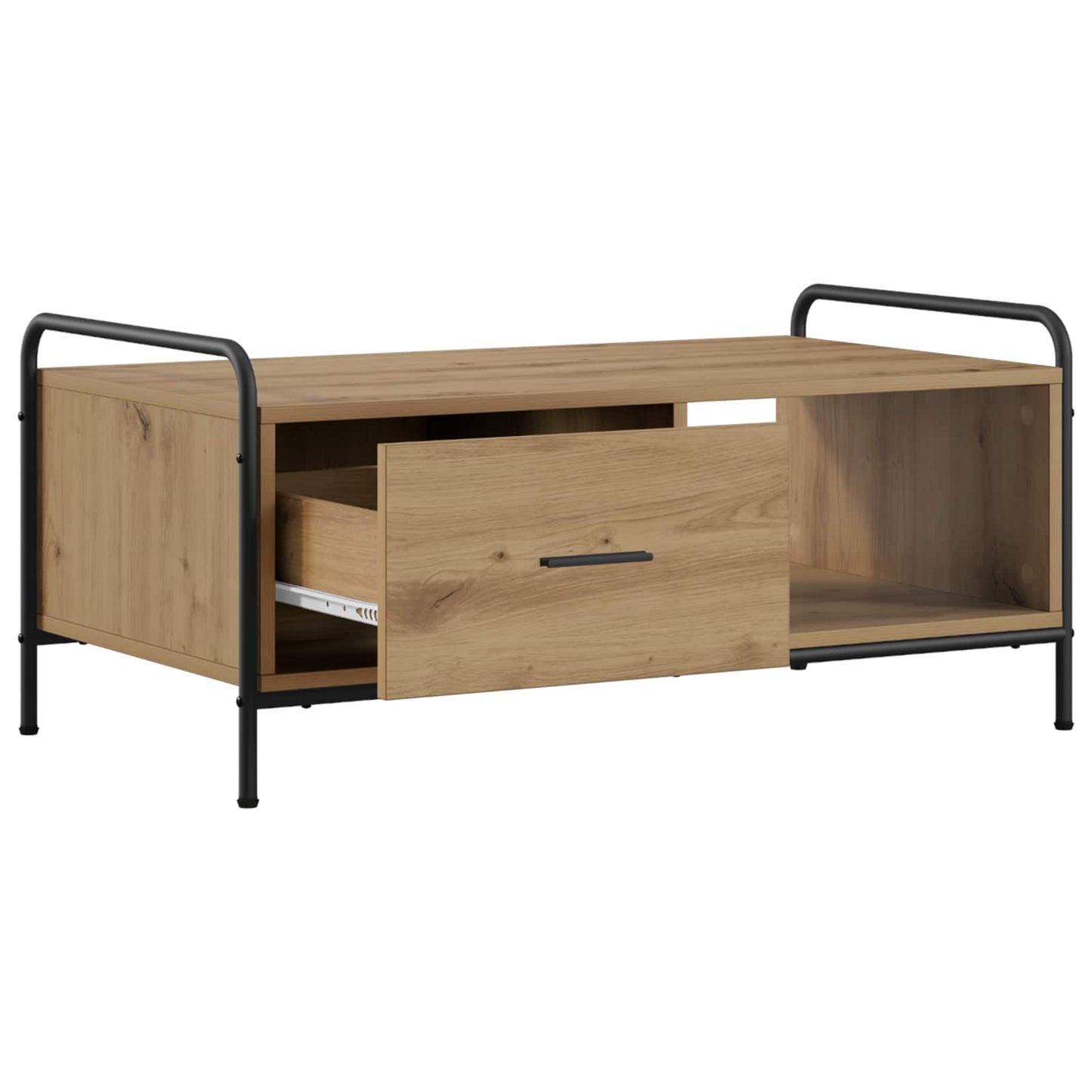 Coffee Table Artisan Oak 90 x 49 x 41 cm Engineered Wood