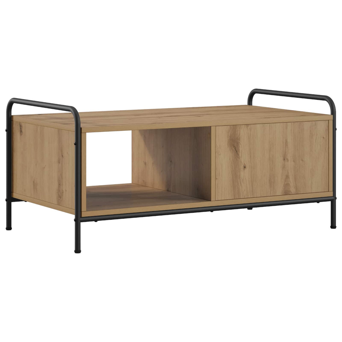 Coffee Table Artisan Oak 90 x 49 x 41 cm Engineered Wood
