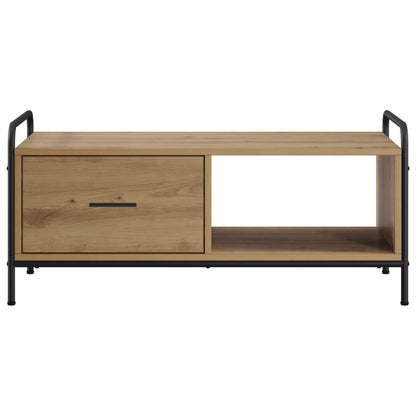 Coffee Table Artisan Oak 90 x 49 x 41 cm Engineered Wood
