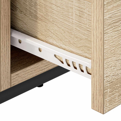 Coffee Table Sonoma Oak 99.5 x 49 x 41 cm Engineered Wood