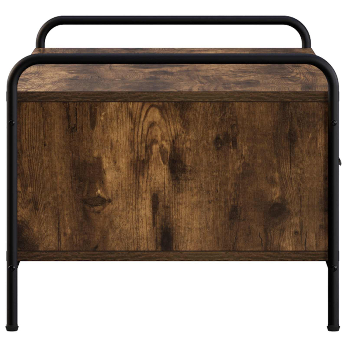 Coffee Table Smoked Oak 99.5 x 49 x 41 cm Engineered Wood