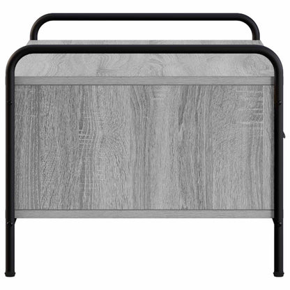 Coffee Table Grey Sonoma 99.5 x 49 x 41 cm Engineered Wood