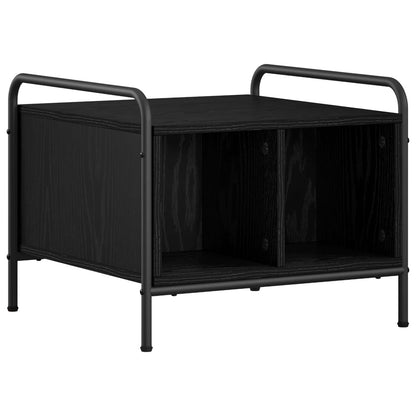Coffee Table Black Oak 50 x 49 x 41 cm Engineered Wood