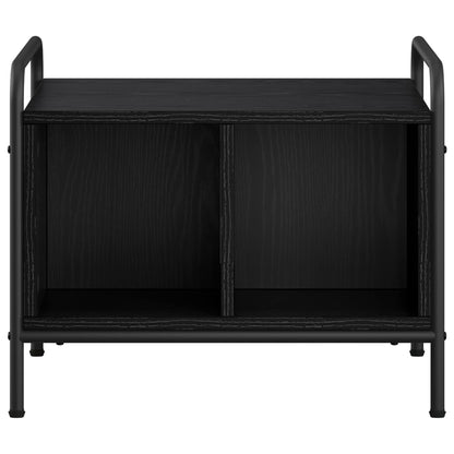 Coffee Table Black Oak 50 x 49 x 41 cm Engineered Wood