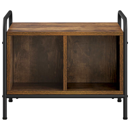 Coffee Table Smoked Oak 50 x 49 x 41 cm Engineered Wood