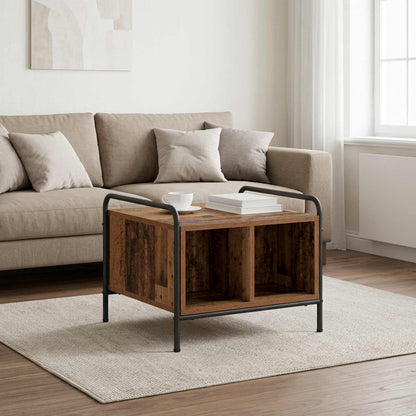 Coffee Table Old Wood 50 x 49 x 41 cm Engineered Wood