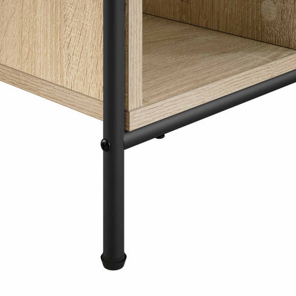 Coffee Table Sonoma Oak 80 x 80 x 41 cm Engineered Wood