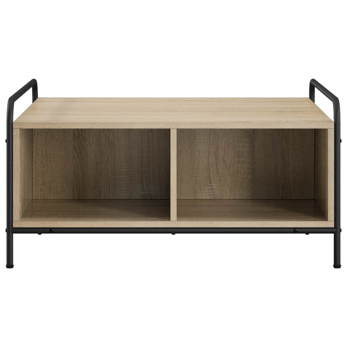 Coffee Table Sonoma Oak 80 x 80 x 41 cm Engineered Wood