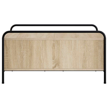 Coffee Table Sonoma Oak 80 x 80 x 41 cm Engineered Wood