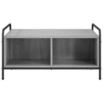 Coffee Table Grey Sonoma 80 x 80 x 41 cm Engineered Wood