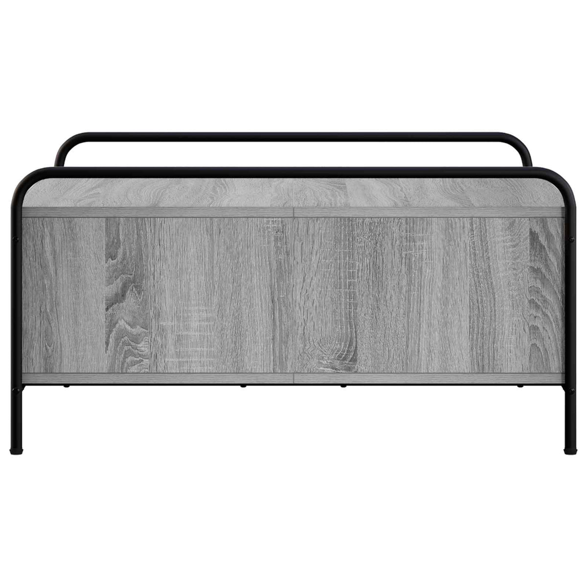 Coffee Table Grey Sonoma 80 x 80 x 41 cm Engineered Wood