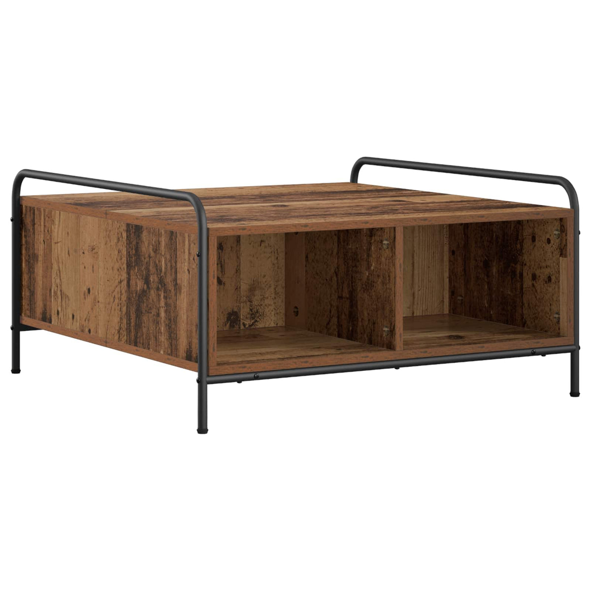 Coffee Table Old Wood 80 x 80 x 41 cm Engineered Wood