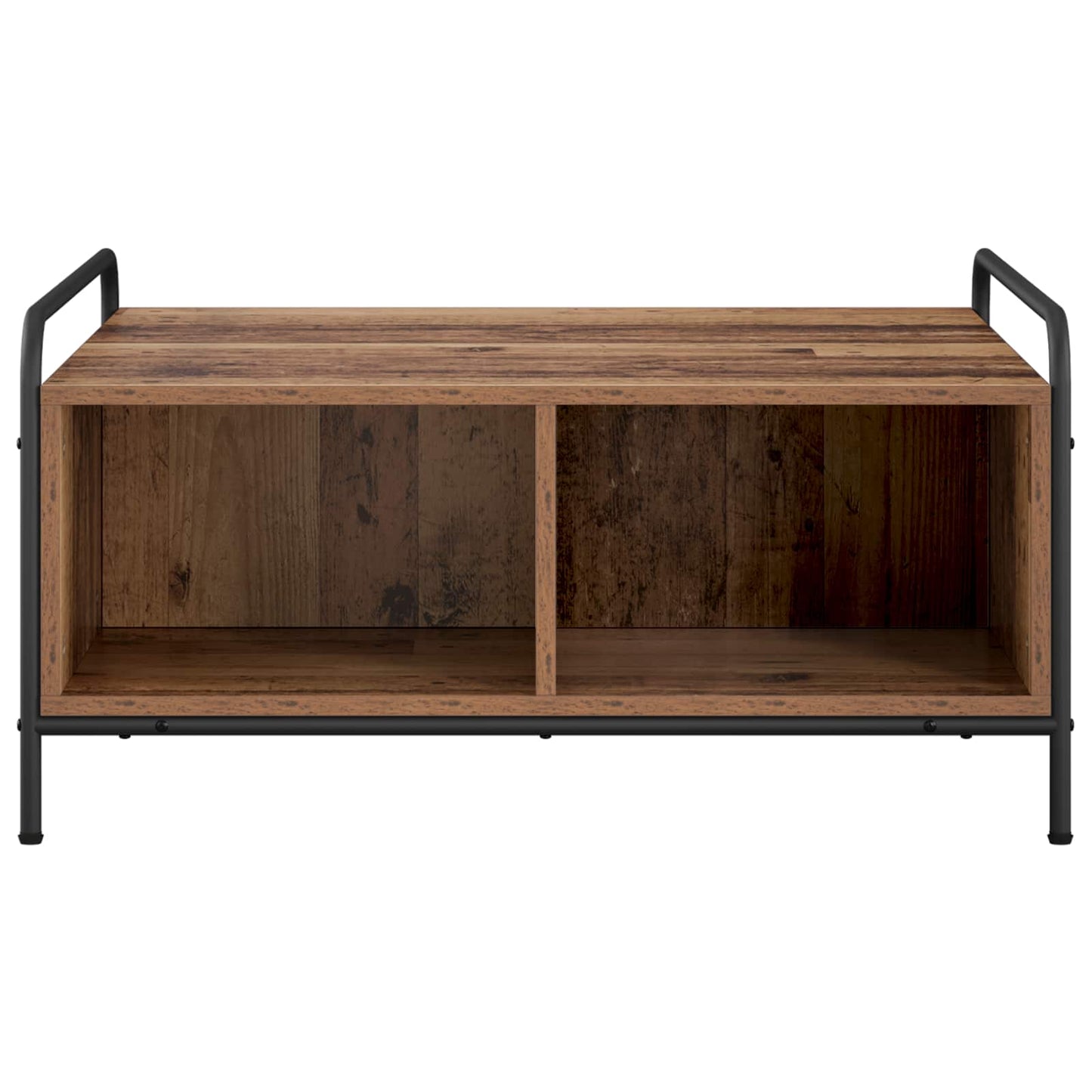 Coffee Table Old Wood 80 x 80 x 41 cm Engineered Wood