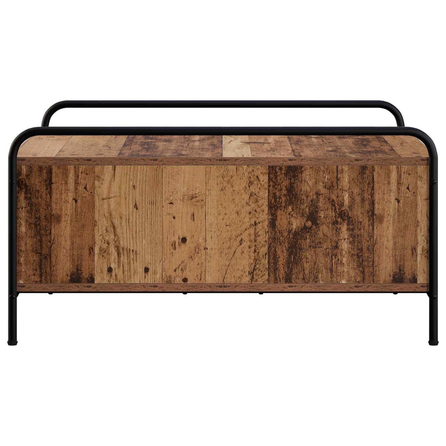 Coffee Table Old Wood 80 x 80 x 41 cm Engineered Wood