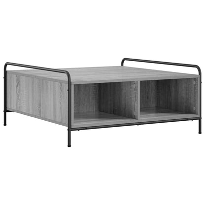 Coffee Table Grey Sonoma 90 x 90 x 41 cm Engineered Wood
