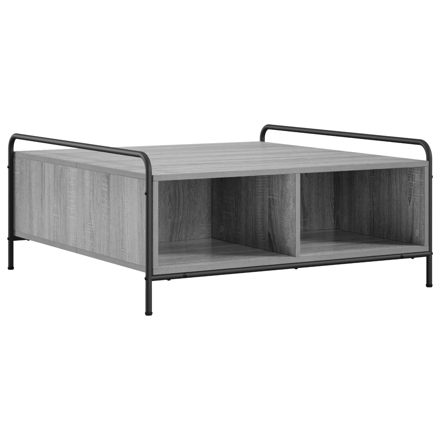 Coffee Table Grey Sonoma 90 x 90 x 41 cm Engineered Wood