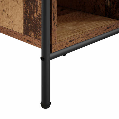 Coffee Table Old Wood 90 x 90 x 41 cm Engineered Wood