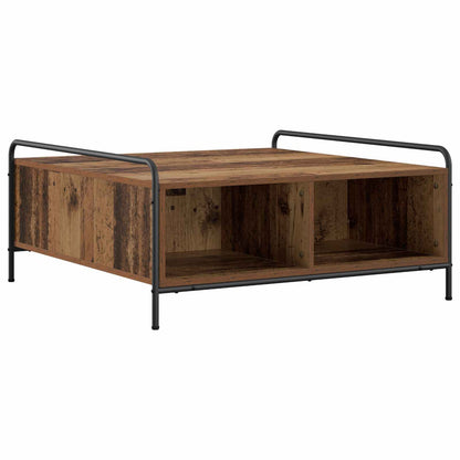 Coffee Table Old Wood 90 x 90 x 41 cm Engineered Wood