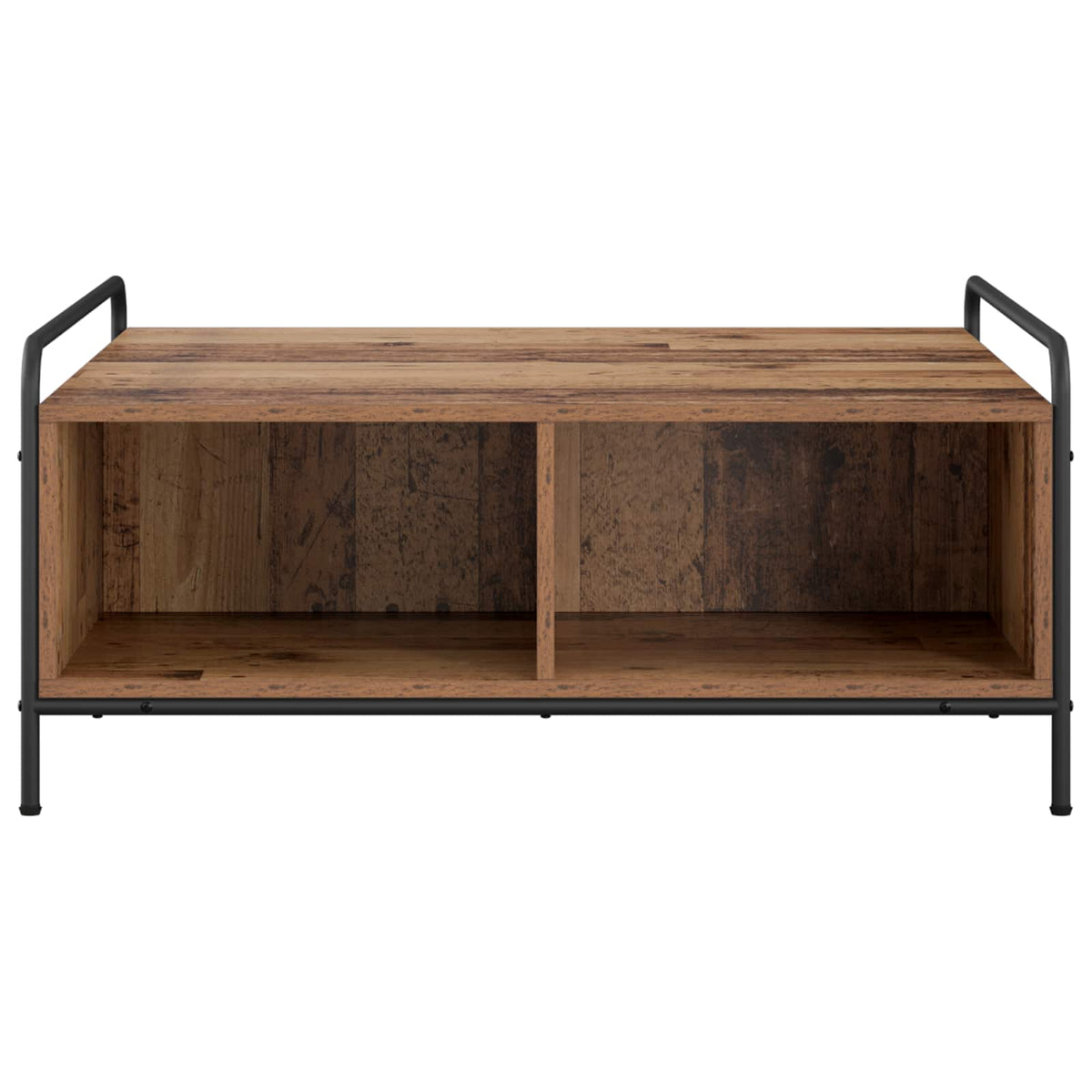 Coffee Table Old Wood 90 x 90 x 41 cm Engineered Wood