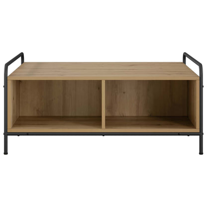 Coffee Table Artisan Oak 90 x 90 x 41 cm Engineered Wood