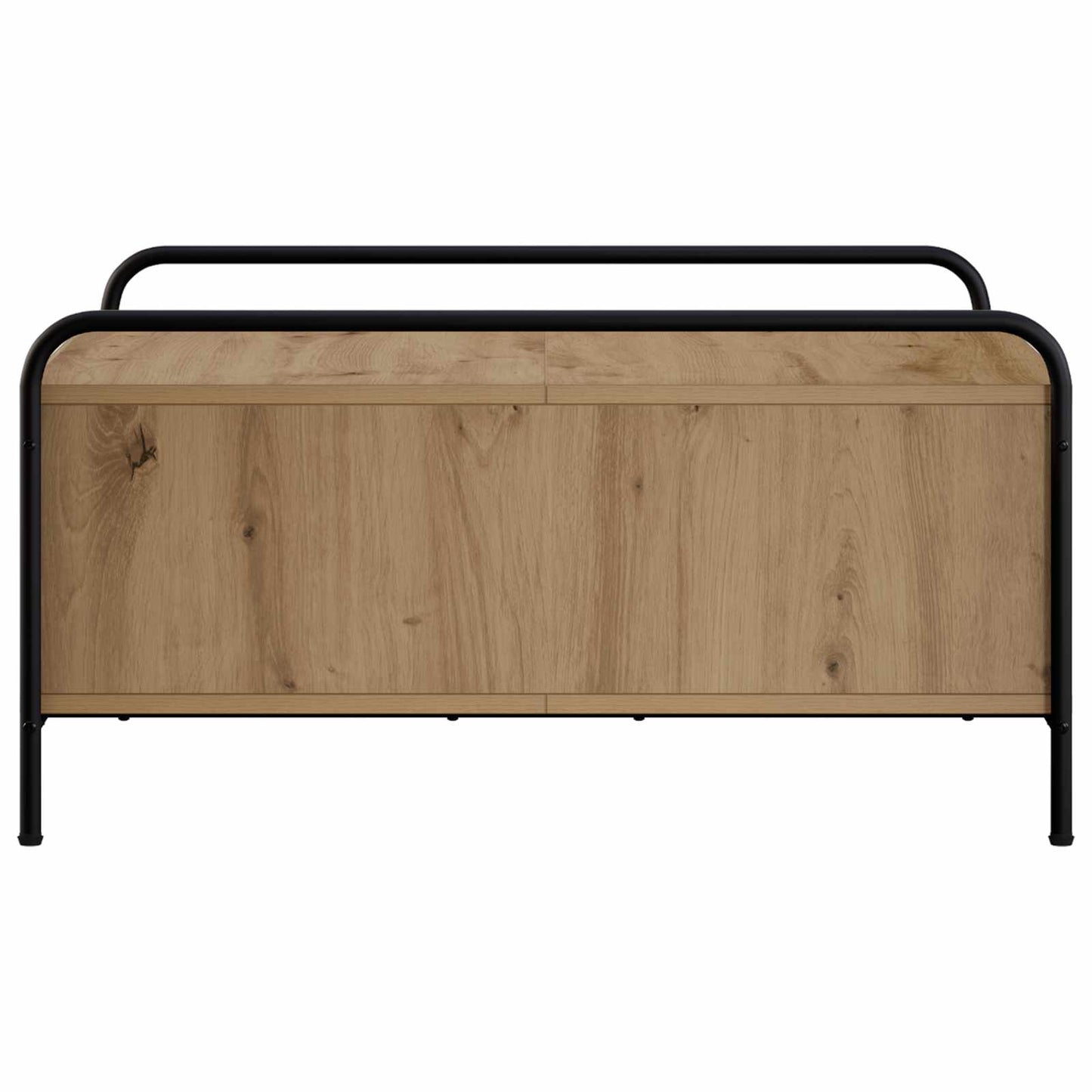 Coffee Table Artisan Oak 90 x 90 x 41 cm Engineered Wood