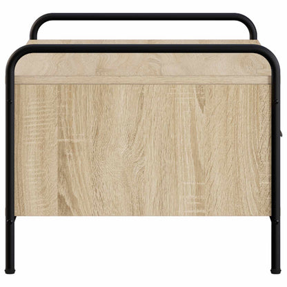 Coffee Table Sonoma Oak 99.5 x 49 x 41 cm Engineered Wood